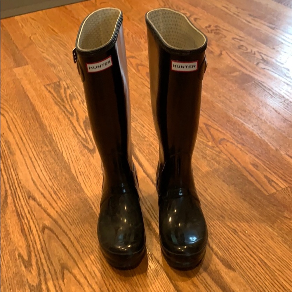 Tall Hunter rain boots